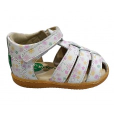 KICKERS KICK FLO 1217854-10-0-33 ΠΑΙΔΙΚΟ ΠΑΠΟΥΤΣΟΠΕΔΙΛΟ ΜΕ ΣΧΕΔΙΑ ΚΟΡΙΤΣΙ ΛΕΥΚΟ